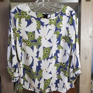 Ann Taylor Factory Bird Top